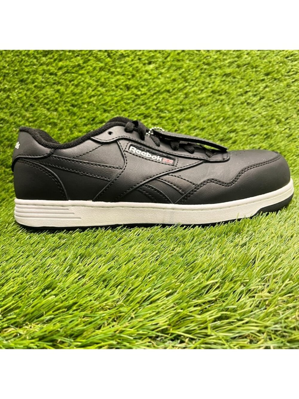 Reebok Club MEMT Mens Size 8.5W Black Composite Toe Safety Work Shoes Sneakers